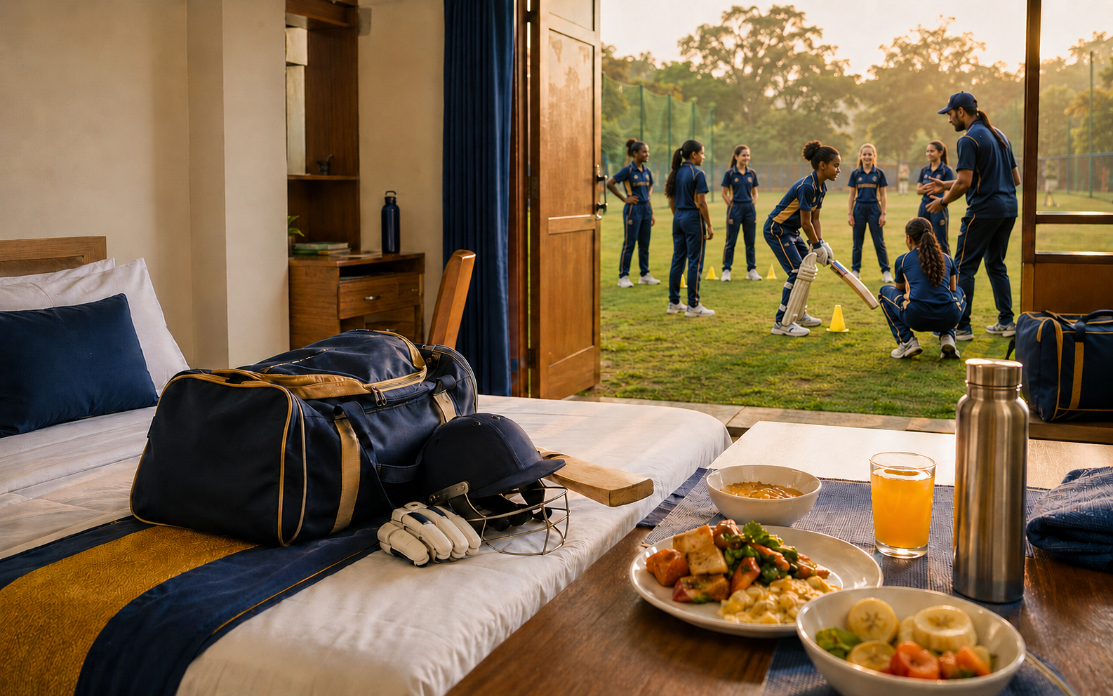 With accommodation •	Cost per player: